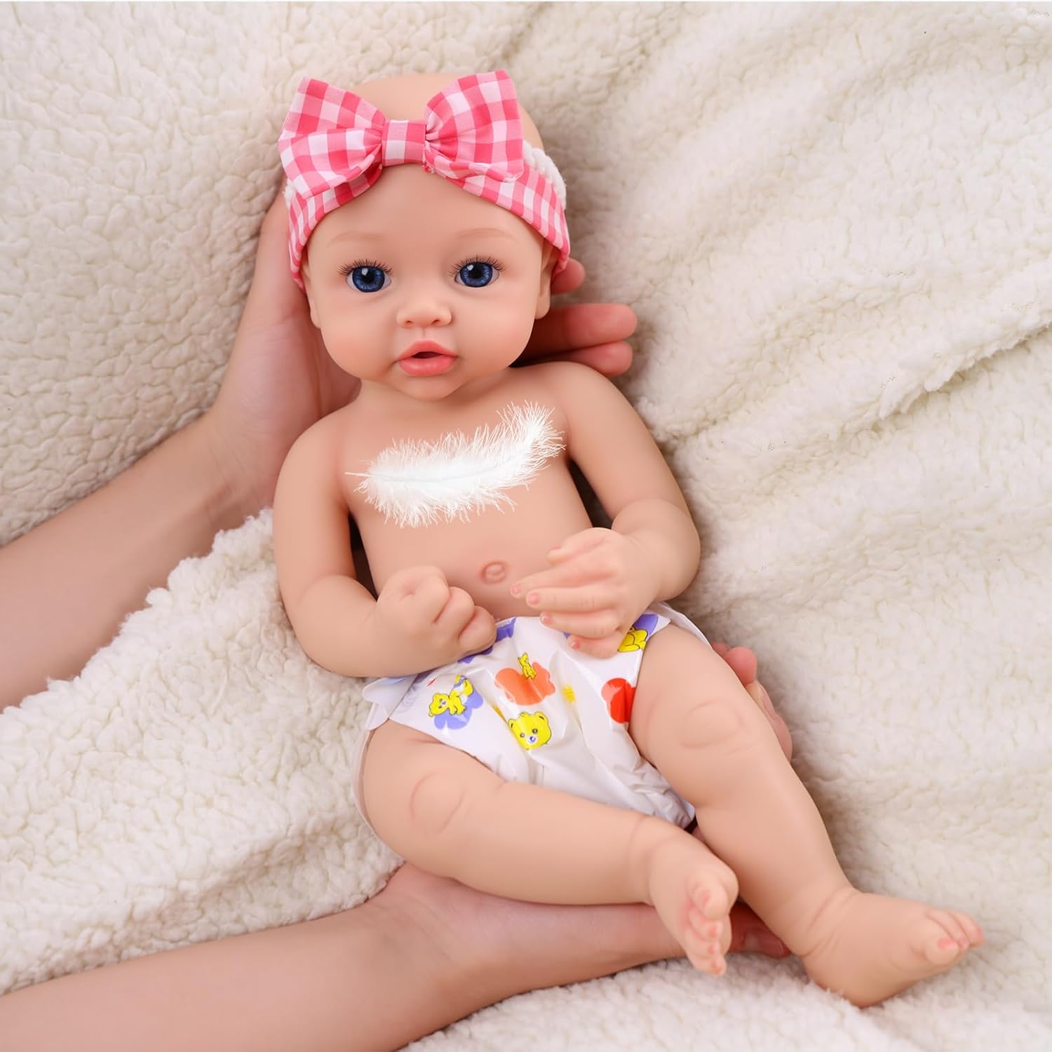 Angel Kiss® Lifelike Reborn Baby Girl Doll - Charlotte
