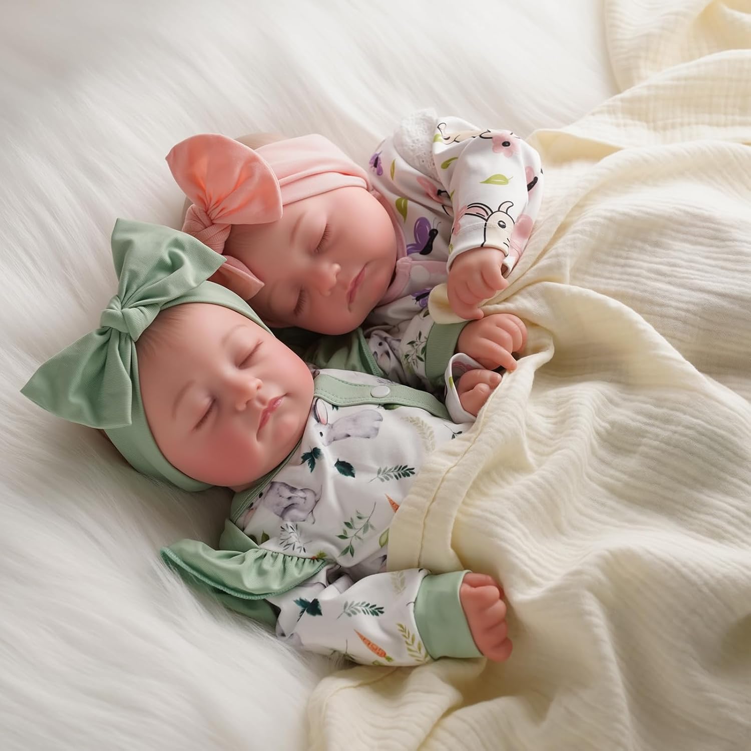 Angel Kiss® Lifelike Reborn Baby Doll - Twins