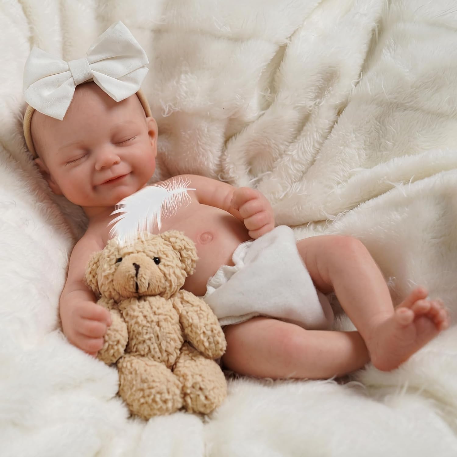 Angel Kiss® Lifelike Reborn Baby Boy Doll - Noah