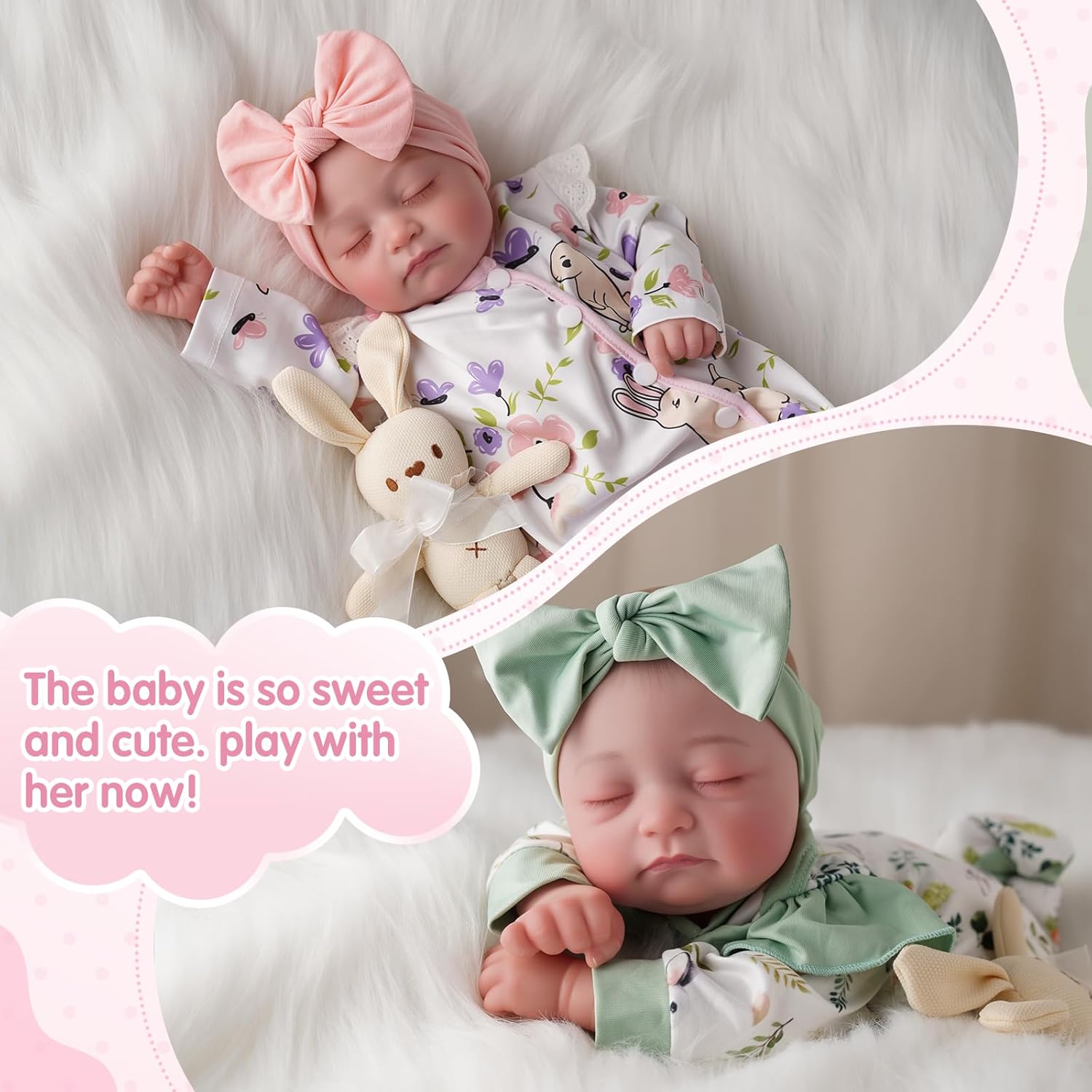 Angel Kiss® Lifelike Reborn Baby Doll - Twins