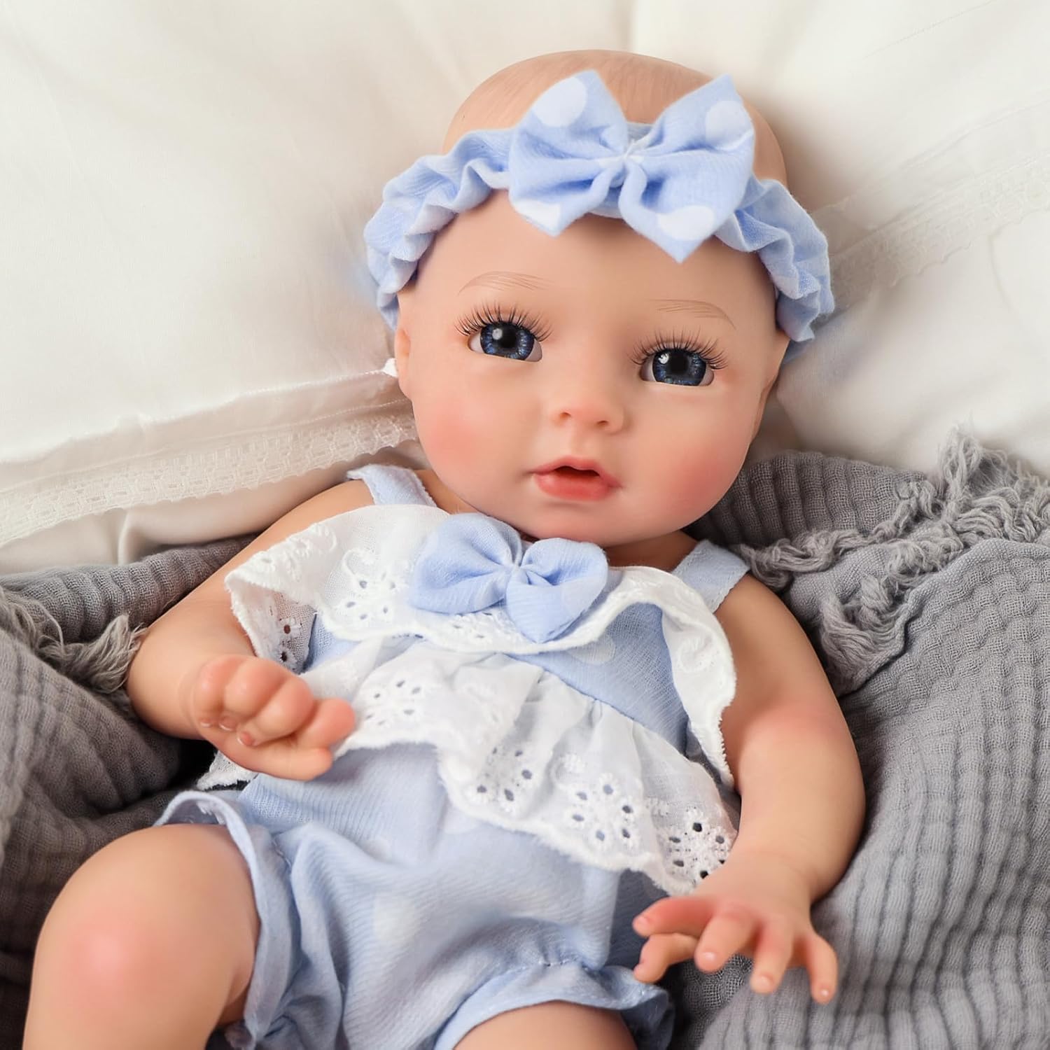 Angel Kiss® Lifelike Reborn Baby Girl Doll - Emma